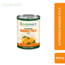 Load image into Gallery viewer, SDPMart Aseptic AlPhonoso Mango Pulp 850 Grams