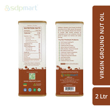 Load image into Gallery viewer, SDPMart Virgin Groundnut Oil - 2 Ltr - SDPMart