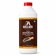 Load image into Gallery viewer, AKM Premium Virgin Sesame Oil 1 Liter
