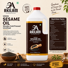 Load image into Gallery viewer, AKM Premium Virgin Sesame Oil 2 Liter
