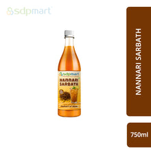Load image into Gallery viewer, SDPMart Premium Nannari Sharbat 750 ML
