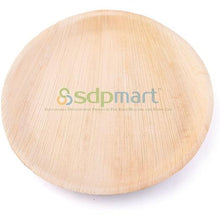 Load image into Gallery viewer, SDPMart Premium Leaf Plates - 10&quot; Round Plate - 25 Nos

