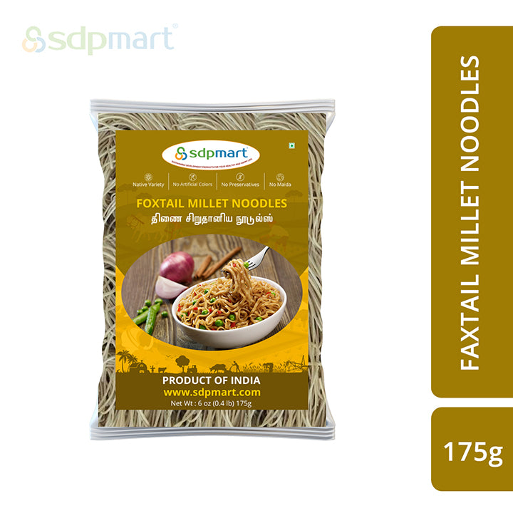 SDPMart FoxTail Millet Noodles 175g – GNGOHIO