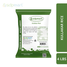 Load image into Gallery viewer, SDPMart&#39;s Premium Kullakar Rice - 4lbs - SDPMart
