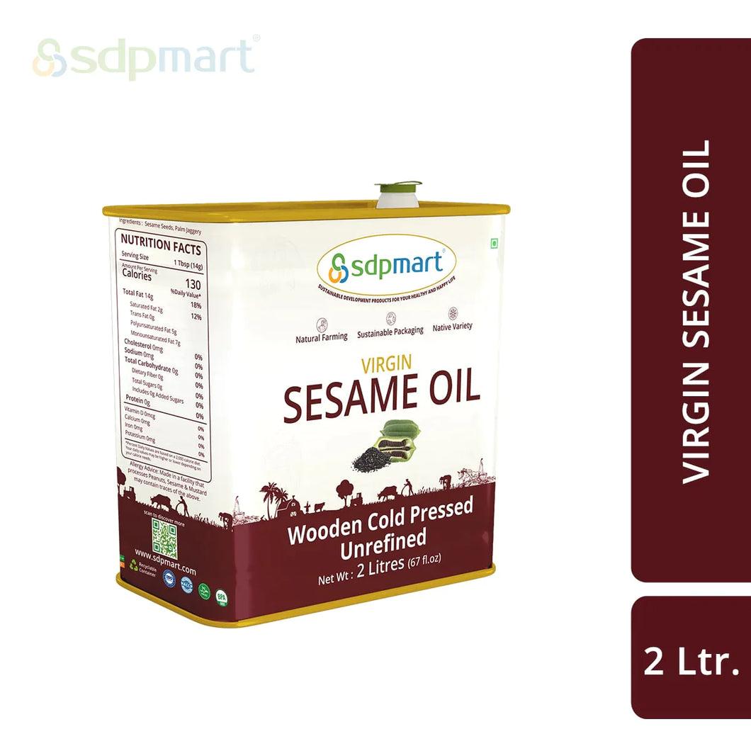 SDPMart Virgin Sesame Oil - 2L