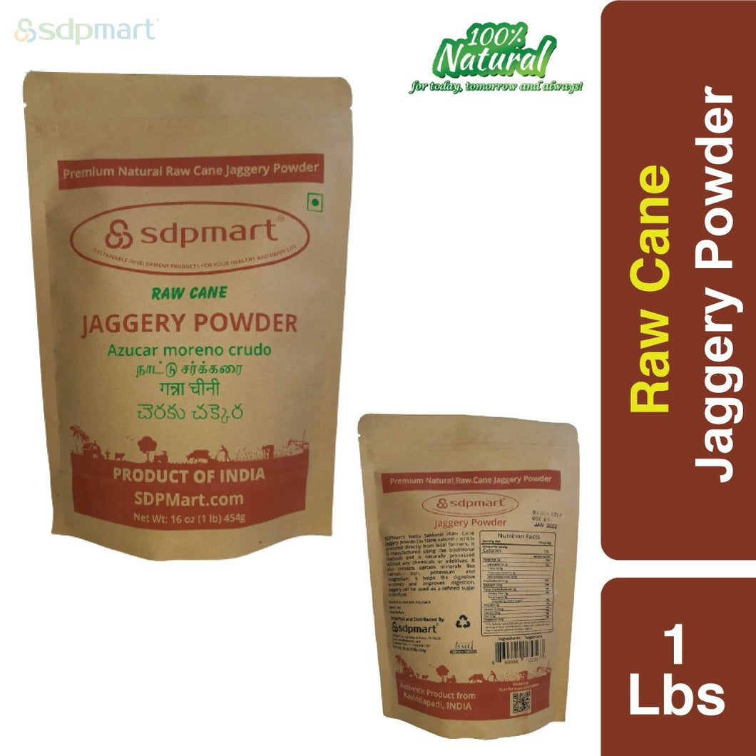 SDPMart Premium Raw Cane Jaggery Powder