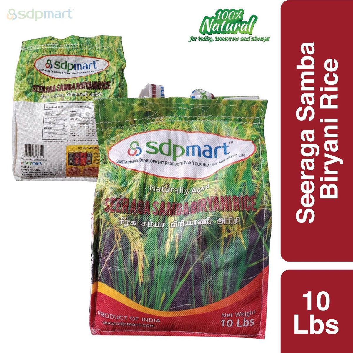 SDPMart Premium Seeraga Samba Rice - 10 Lbs – GNGOHIO