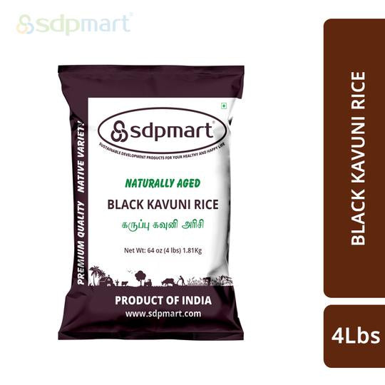 SDPMART BLACK KAVUNI RICE (KARUPPU KAVUNI) - 4 LBS