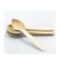 Load image into Gallery viewer, SDPMart Premium Leaf Plates - Spoons - 25 Nos

